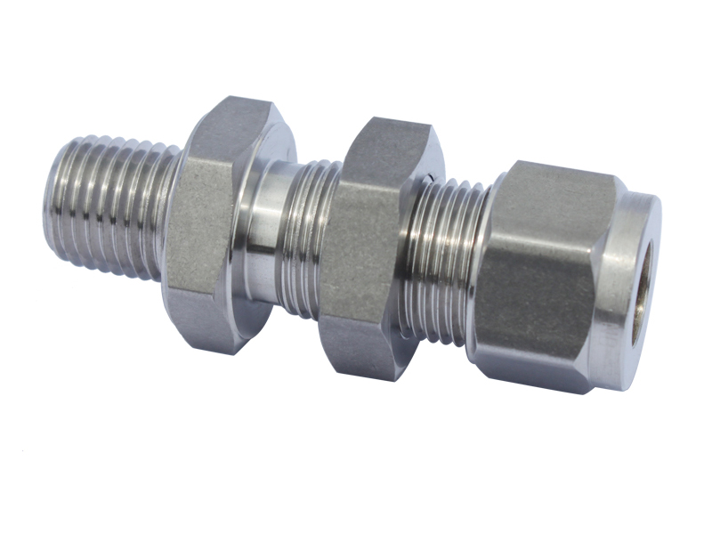 卡套穿板直通活接頭廠家